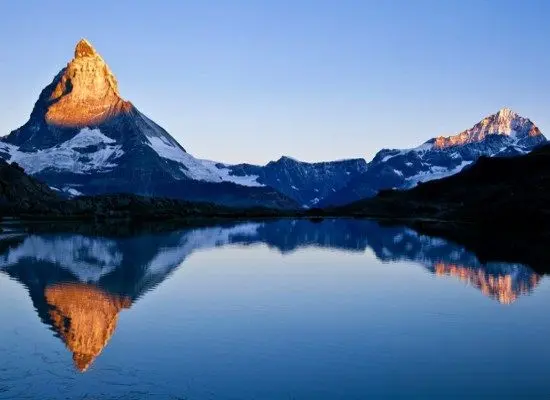 بحيرات Riffelsee ، سويسرا